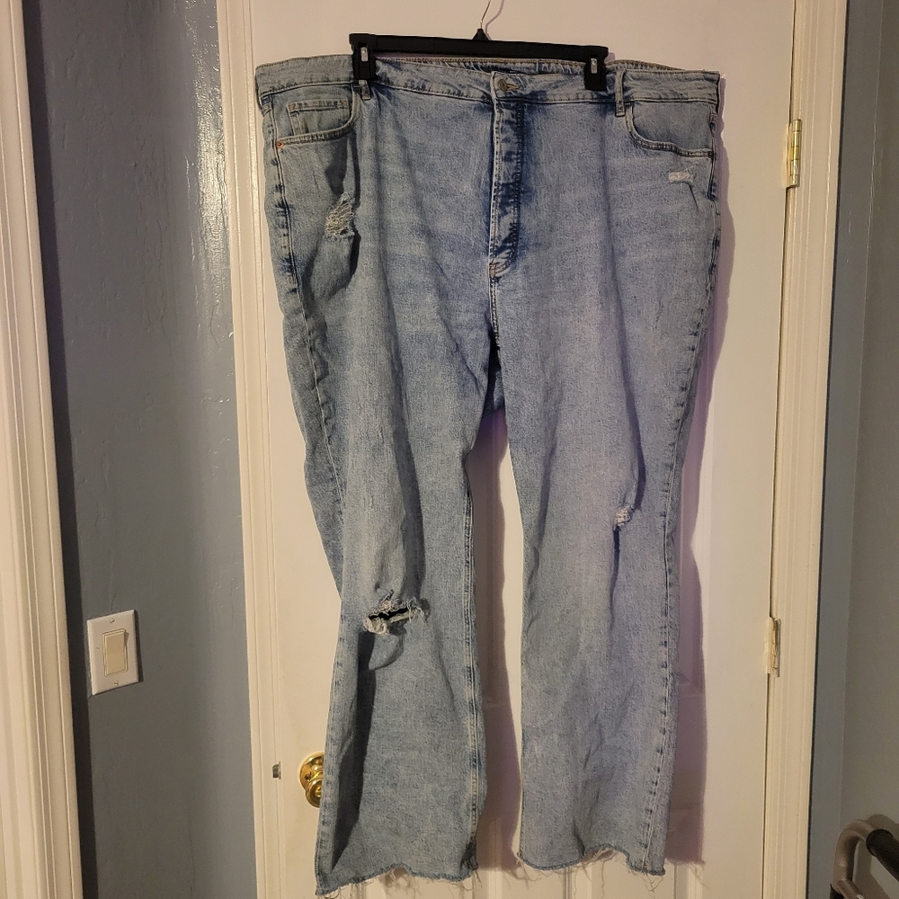 Light Wash Bootcut Jeans